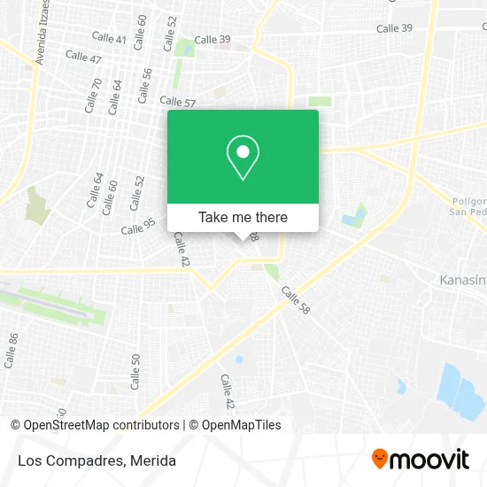Los Compadres map