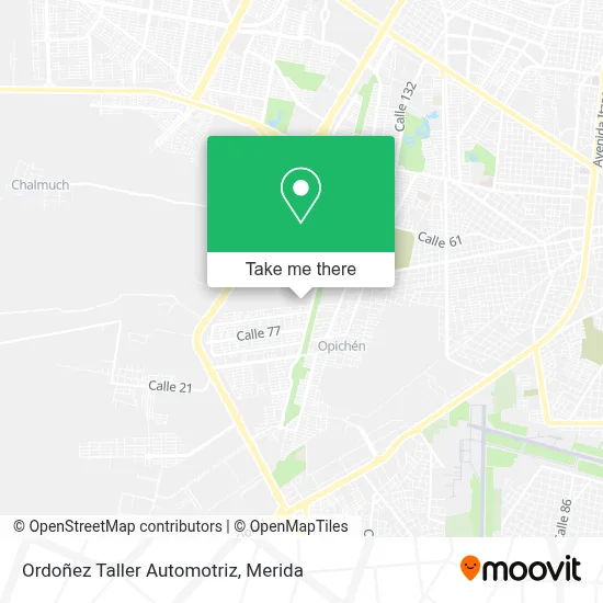Ordoñez Taller Automotriz map