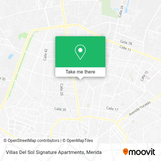 Villas Del Sol Signature Apartments map
