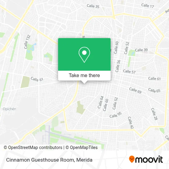 Cinnamon Guesthouse Room map