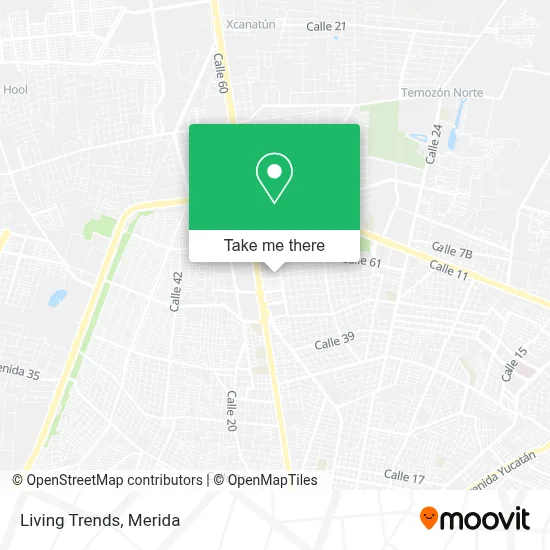 Living Trends map