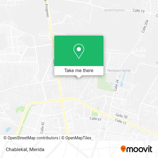 Chablekal map