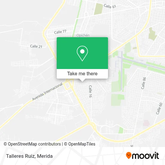 Talleres Ruiz map