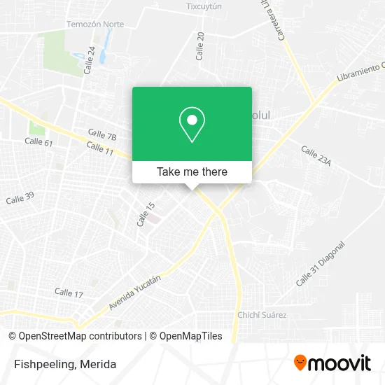 Fishpeeling map