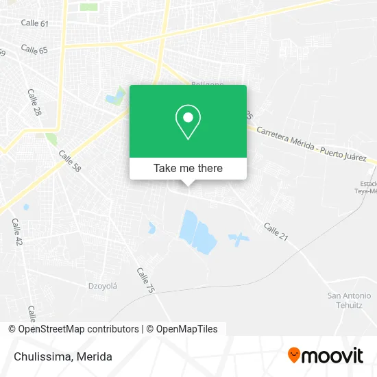 Chulissima map