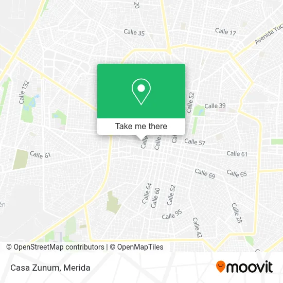 Casa Zunum map
