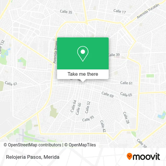 Relojeria Pasos map