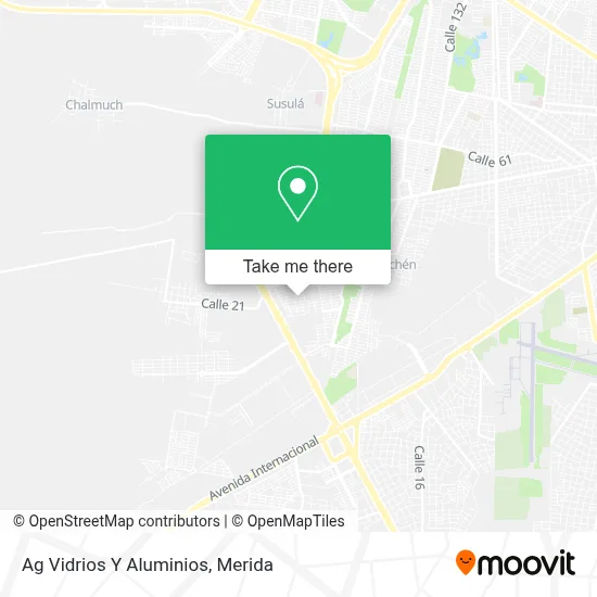 Ag Vidrios Y Aluminios map