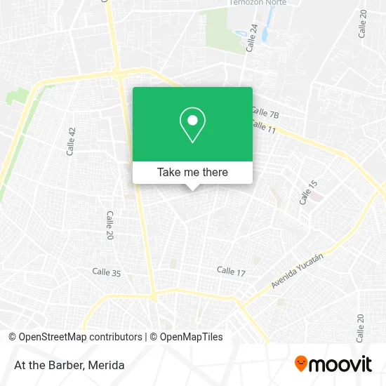 At the Barber map