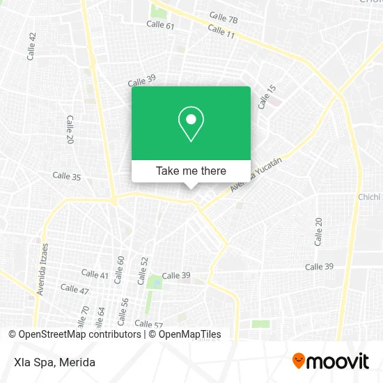 Xla Spa map
