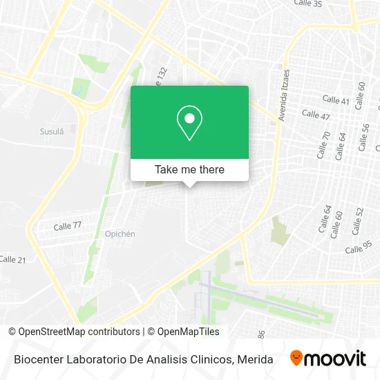 Biocenter Laboratorio De Analisis Clinicos map