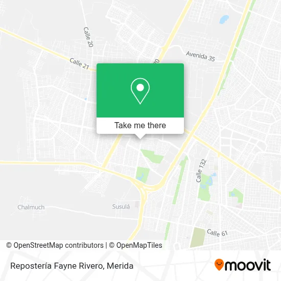Repostería Fayne Rivero map