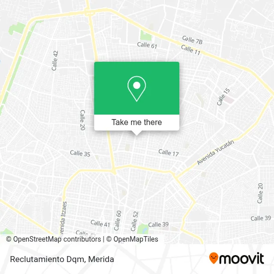 Reclutamiento Dqm map