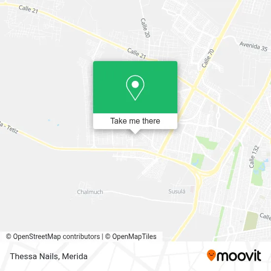 Thessa Nails map