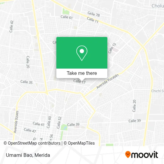 Umami Bao map