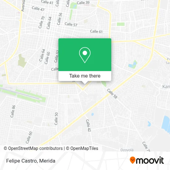Felipe Castro map