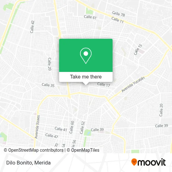 Dilo Bonito map