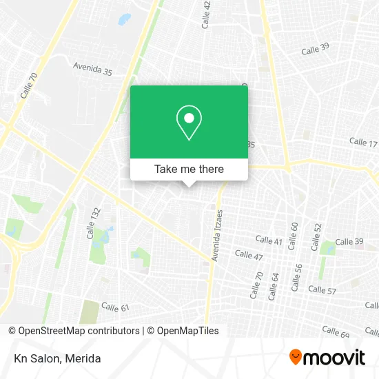 Kn Salon map