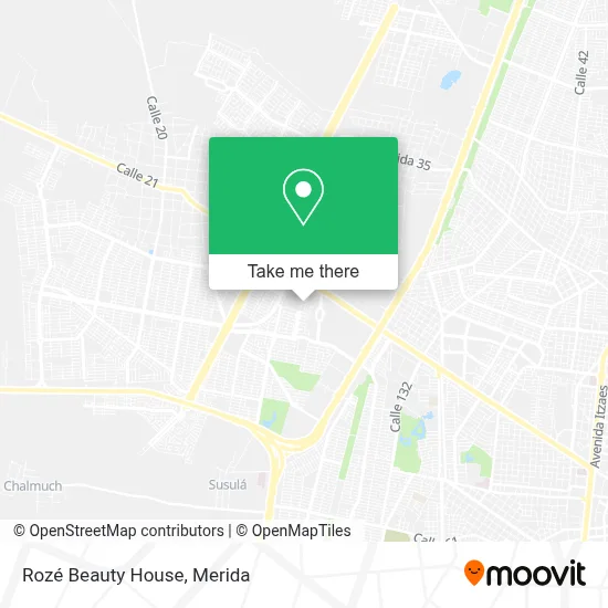 Rozé Beauty House map