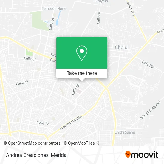 Andrea Creaciones map