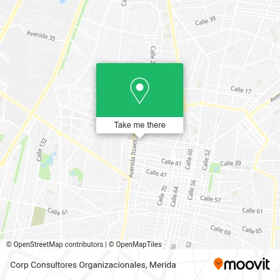 Corp Consultores Organizacionales map
