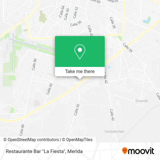 Restaurante Bar "La Fiesta" map