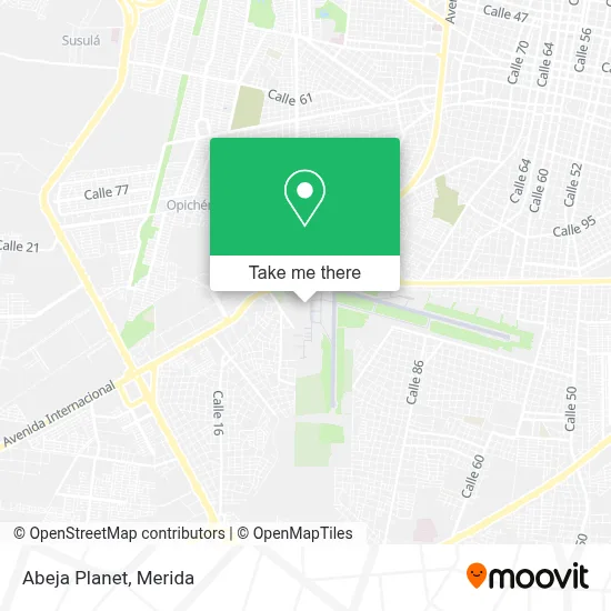 Abeja Planet map