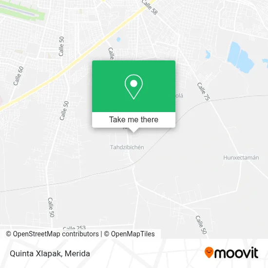 Quinta Xlapak map