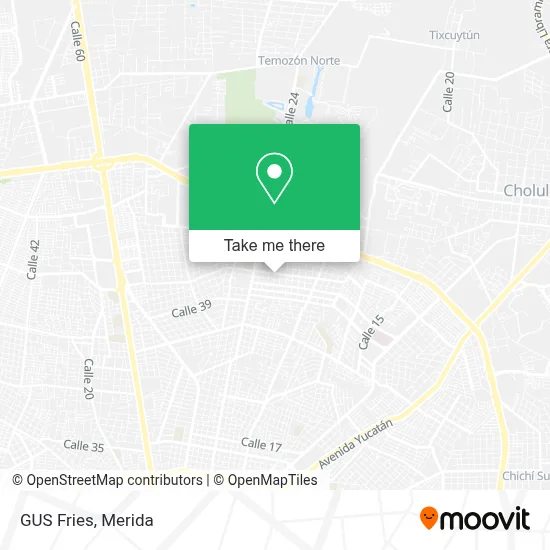 GUS Fries map