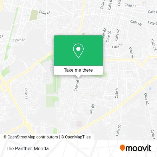 La Pantera map