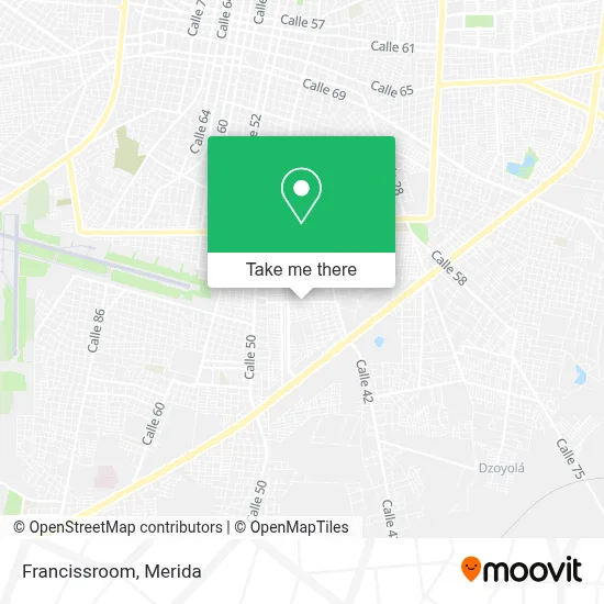 Francissroom map