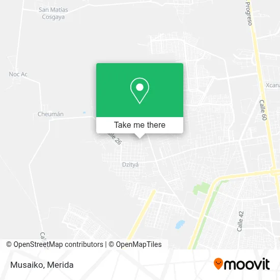 Musaiko map