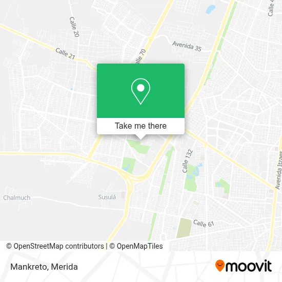 Mankreto map