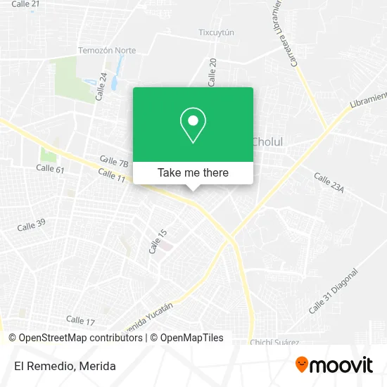 El Remedio map