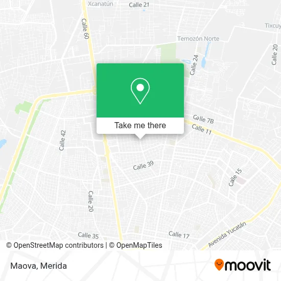 Maova map