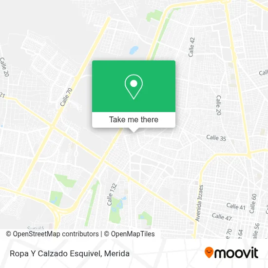 Ropa Y Calzado Esquivel map