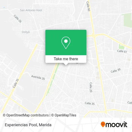 Experiencias Pool map