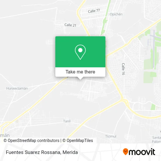 Fuentes Suarez Rossana map