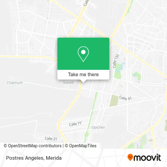 Postres Angeles map