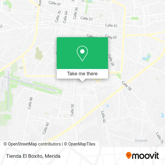 Tienda El Boxito map