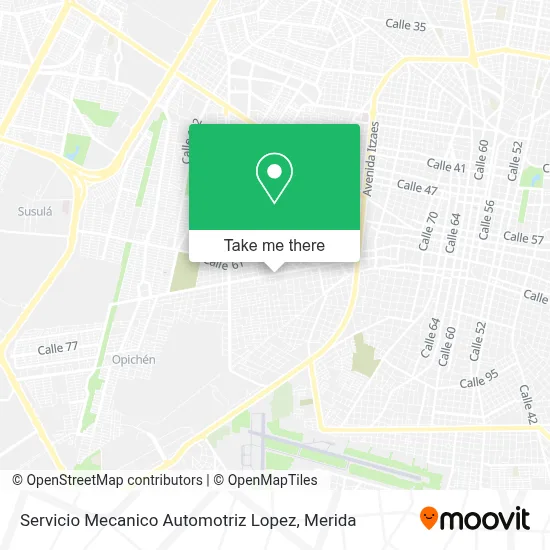 Servicio Mecanico Automotriz Lopez map