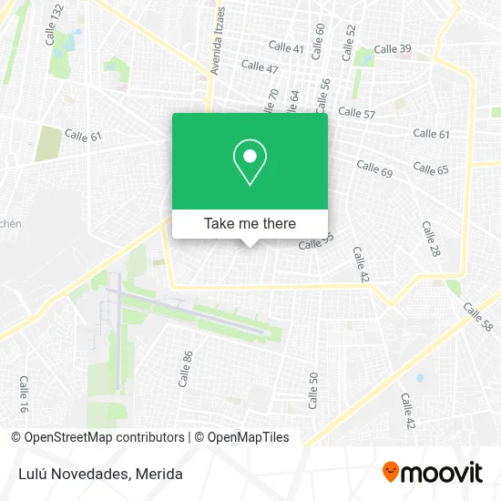 Lulú Novedades map