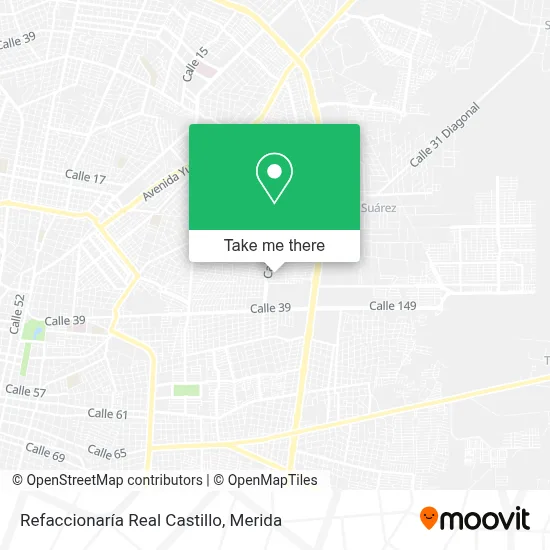 Refaccionaría Real Castillo map
