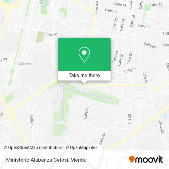 Ministerio Alabanza Cefesi map