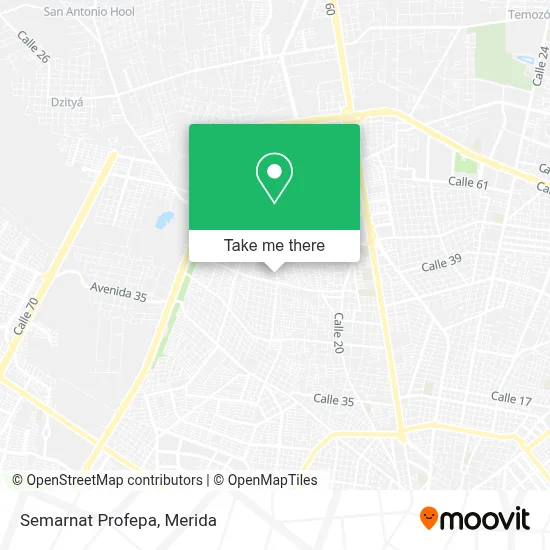 Semarnat Profepa map