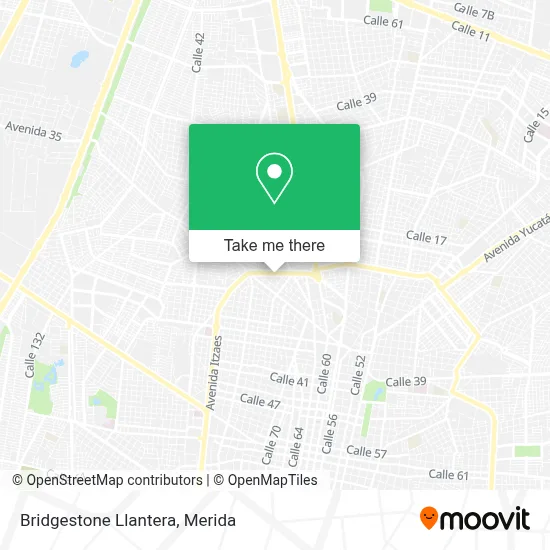 Bridgestone Llantera map