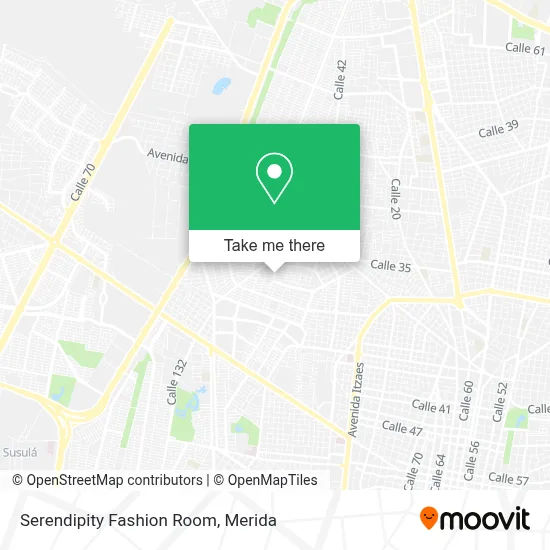 Serendipity Fashion Room map