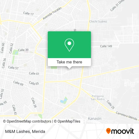 M&M Lashes map