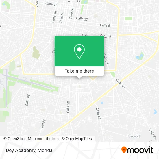 Dey Academy map