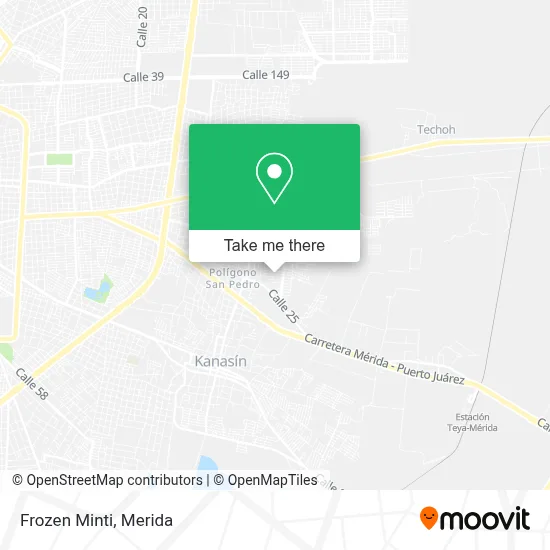 Frozen Minti map